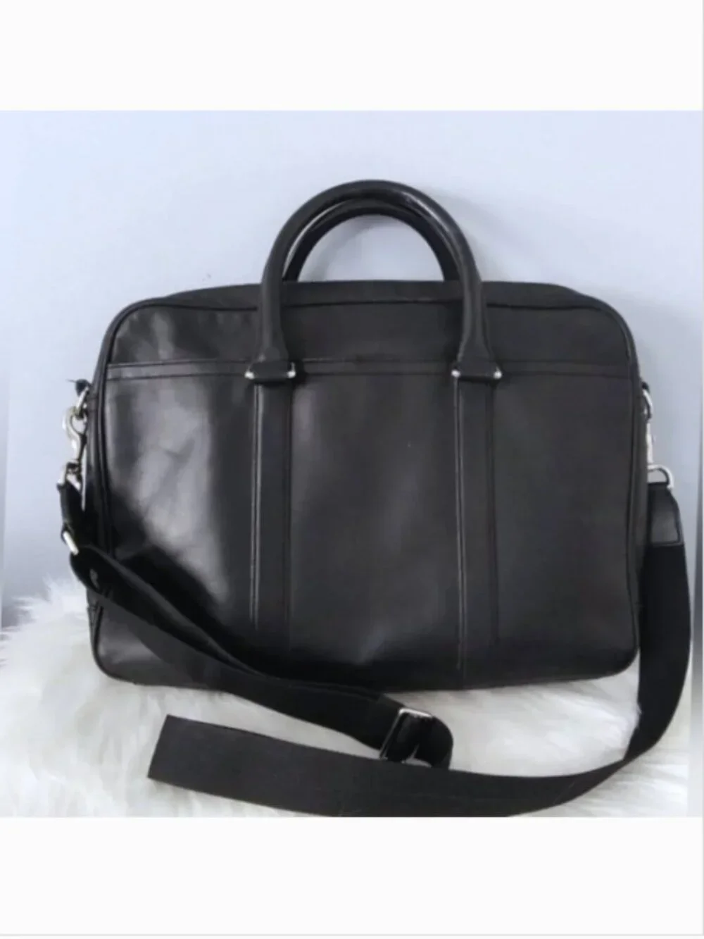 Coach Lexington commuter bag briefcase EUC #F71066